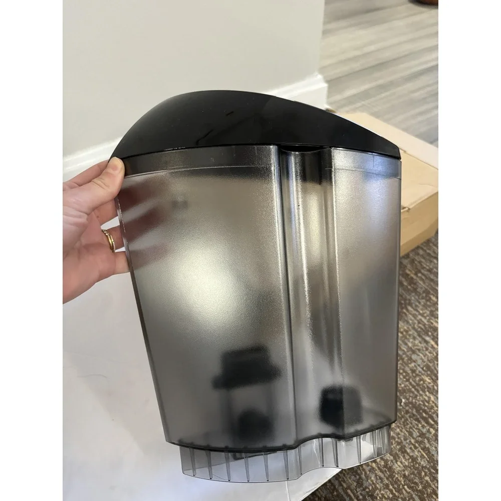 Replacement Water Reservoir Tank for Coffee Espresso Machine Black Smoke Plastic